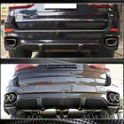 BMW X5 F15 2013–2018 Achterbumperdiffuser V1 (voor M-Sport, carbon) foto 5