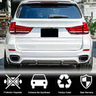BMW X5 F15 2013–2018 Achterbumper diffuser V2 (voor M-Sport, carbon) foto 4