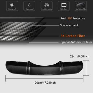 Achterbumper diffuser V2 (voor M-Sport, carbon) BMW X5 F15 2013–2018 foto 1