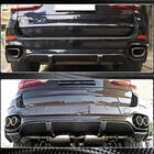 BMW X5 F15 2013–2018 Achterbumper diffuser V3 (voor M-Sport, carbon) foto 5
