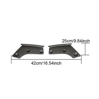 Achterbumper diffuser V3 (voor M-Sport, carbon) BMW X5 F15 2013–2018 foto 1
