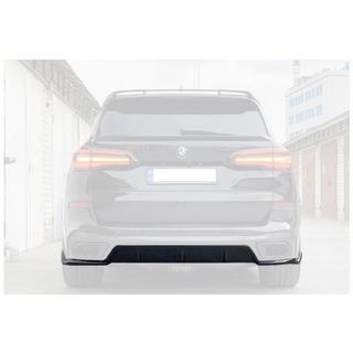 Achterbumper diffuser V2 (2018-2022, hoogglans zwart) BMW X5 G05 2019–2026 foto 3