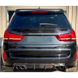 Achterbumper diffuser V1 (voor F85, carbon) BMW X5 F15 2013–2018 foto 4