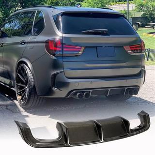 Achterbumper diffuser V2 (voor F85, carbon) BMW X5 F15 2013–2018 foto 1