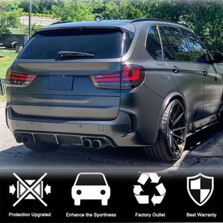 Achterbumper diffuser V2 (voor F85, carbon) BMW X5 F15 2013–2018 foto 3
