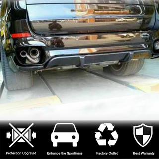 Achterbumper diffuser V1 (voor Base, carbon) foto 2