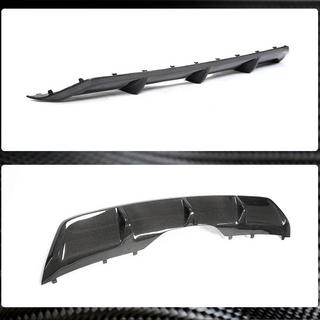 Achterbumper diffuser V1 (voor Base, carbon) foto 3
