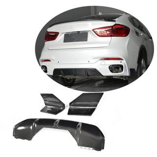 Achterbumperdiffuser V1 (voor M-Sport, carbon) foto 1