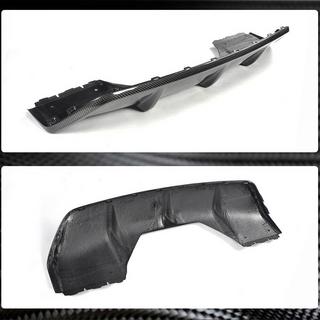 Achterbumper diffuser V2 (voor M-Sport, carbon) foto 4