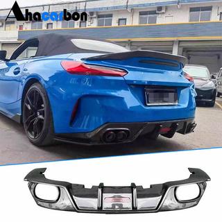 Achterbumper diffuser (voor M-Sport, carbon) foto 1