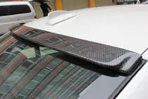 BMW 3-serie E90/E91 2005–2011 Spoilerlip V2 (voor E90, carbon) foto 2