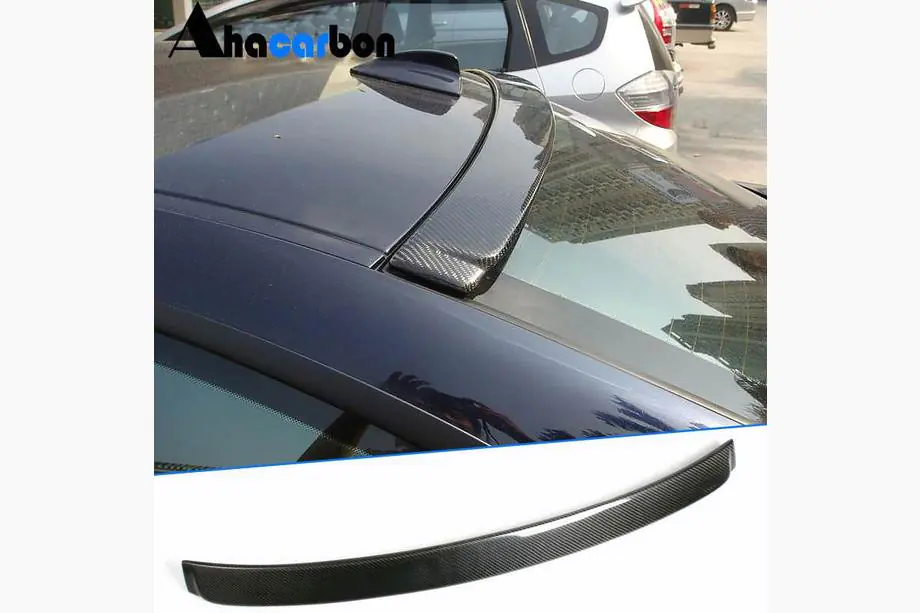 BMW 3-serie E90/E91 2005–2011 Spoilerlip V2 (voor E90, carbon) Image