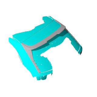 Spoiler (voor G81, carbon) foto 3