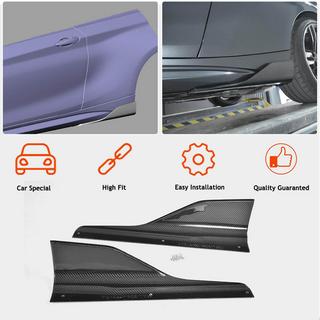 Sideskirt extensions V3 (voor F87, carbon) BMW 2-serie F22/F23 2014–2021 foto 2