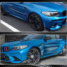BMW 2-serie F22/F23 2014–2021 Carbon V4 sideskirt extensions (voor M-Competition) foto 5