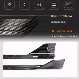 Dorpelverlengers V1 (voor G20 M-Sport, carbon) BMW 3 Serie G20/G21 2018– foto 4