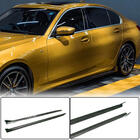 BMW 3 Serie G20/G21 2018– Dorpelextensions V3 (voor G20 M-Sport, carbon) foto 1