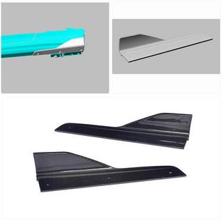 Side skirt extensions (voor F32/F33/F36 M-Sport, carbon) BMW 4 Serie F32/F33/F36 2012–2020 foto 2