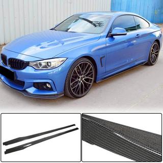 Sideskirt extensions V1 (voor F32/F33 M-Sport, carbon) BMW 4 Serie F32/F33/F36 2012–2020 foto 1