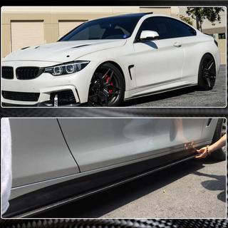 Sideskirt extensions V2 (voor F32/F33 M-Sport, carbon) BMW 4 Serie F32/F33/F36 2012–2020 foto 4