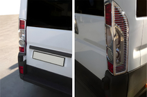 Citroen Jumper 2007–2025 Achterlichtcovers met bocht (2 stuks, kunststof) foto 1