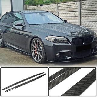Sideskirt extensions (voor M-Sport/M5 sideskirts, carbon) BMW 5 Serie F10/F11 2010–2016 foto 1