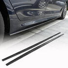BMW 5 Serie G30/G31 2017–2023 Sideskirt-extensions V1 (voor M-Sport/M5, Carbon) foto 1