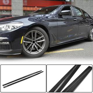 Sideskirt-extensions V1 (voor M-Sport/M5, Carbon) foto 2