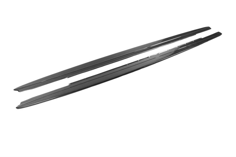 BMW 5 Serie G30/G31 2017–2023 Sideskirt extensions V2 (voor M-Sport/M5, carbon) Foto 9