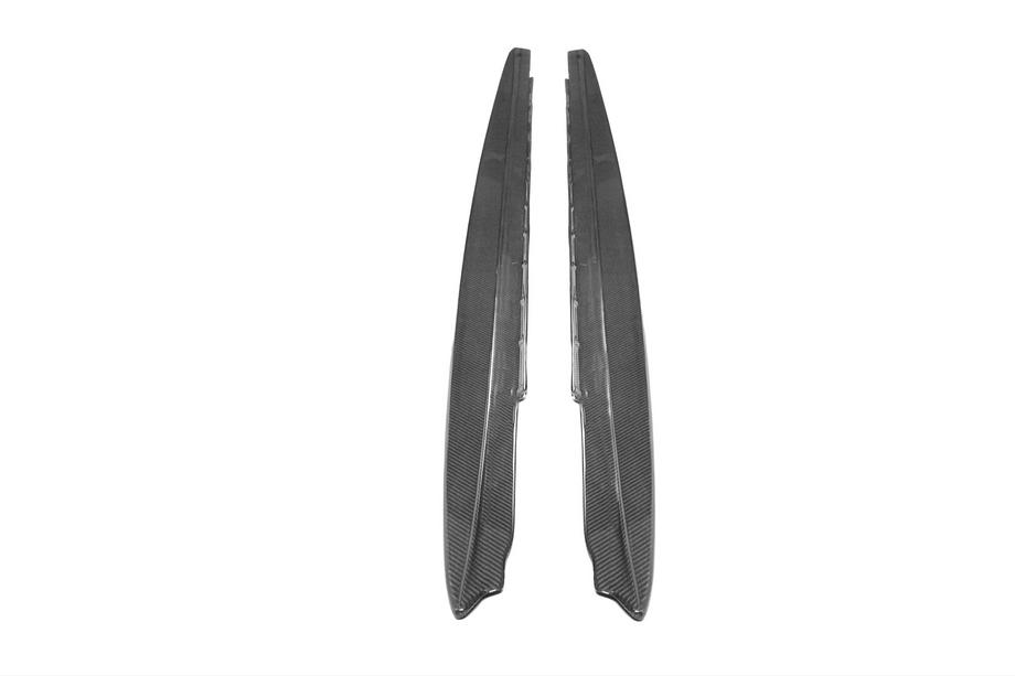 BMW 5 Serie G30/G31 2017–2023 Sideskirt extensions V2 (voor M-Sport/M5, carbon) Foto 10