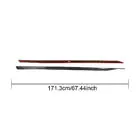 BMW 5/i5 Serie G60/G60E/G61 2023– Dorpelpanelen (voor M-Sport, carbon) foto 6