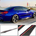 BMW 6-serie F12/F13/F06 2011–2018 Dorpelverbreders V1 (voor F06 M-Sport, carbon) foto 2