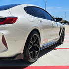 BMW 8-serie G14/G15/G16 2018– Side skirt extensions V1 (voor G16 M-Sport/F93 M8, carbon) foto 3