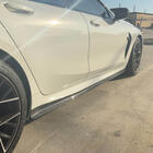 BMW 8-serie G14/G15/G16 2018– Side skirt extensions V1 (voor G16 M-Sport/F93 M8, carbon) foto 4