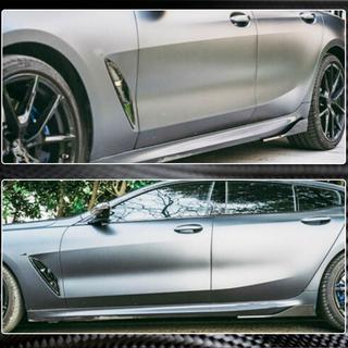 Sideskirts V2 (voor G16 M-Sport/F93 M8, carbon) BMW 8-serie G14/G15/G16 2018– foto 4