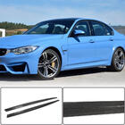 BMW 3 Serie F30/F31 2012–2019 Dorpelverbreders V1 (voor M3 dorpels, carbon) foto 1