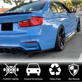 Sideskirt extensies V2 (voor M3 sideskirts, carbon) BMW 3 Serie F30/F31 2012–2019 foto 2