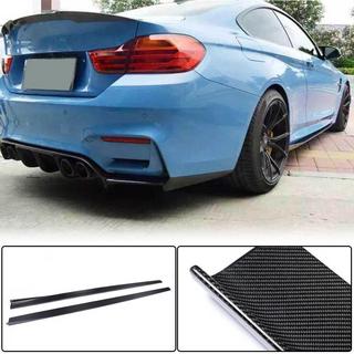 Side skirt extensions V1 (voor F82/F83, carbon) BMW 4 Serie F32/F33/F36 2012–2020 foto 1