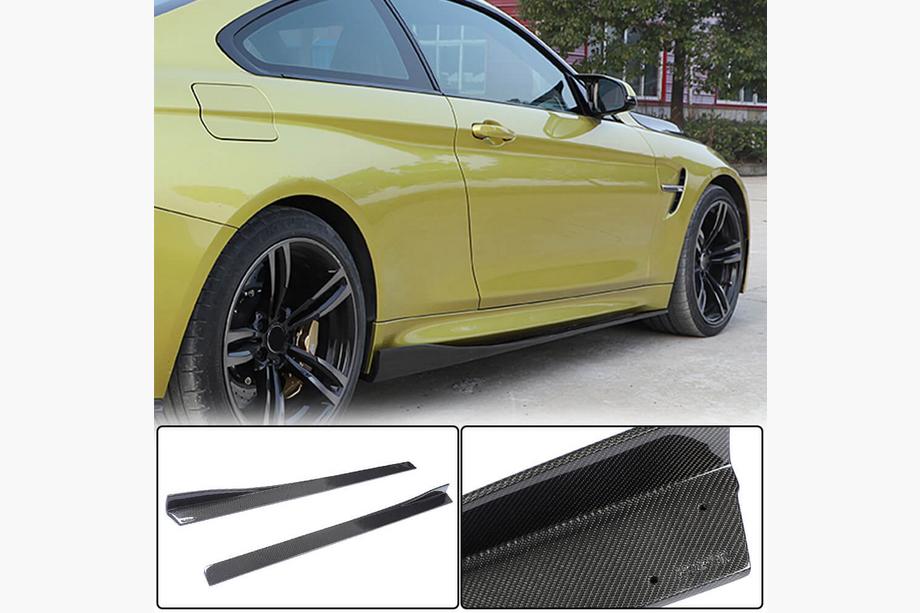 BMW 4 Serie F32/F33/F36 2012–2020 Sideskirts V2 (voor F82/F83, carbon) Image