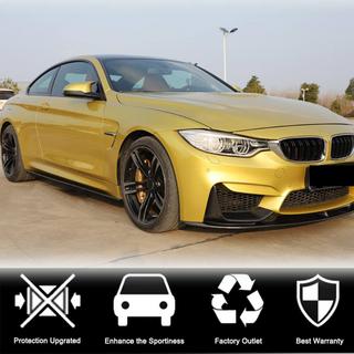 V5 side skirt extensions (voor F82/F83, carbon) foto 2