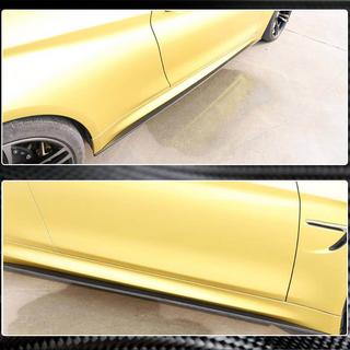 V5 side skirt extensions (voor F82/F83, carbon) foto 3