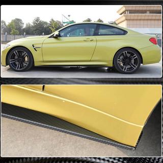 V5 side skirt extensions (voor F82/F83, carbon) foto 4