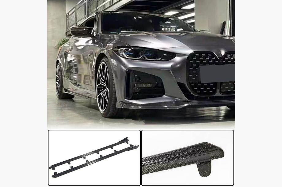 BMW 4-serie G22/23/26 2020– V3 side skirts (voor G22/G23 M-Sport, carbon) Image