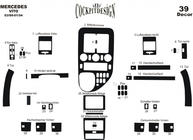 Mercedes Vito W638 1996–2003 Dashboard sierlijsten Meric (V-клас, 1999-2003) Aluminium foto 5