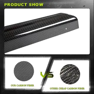 Side skirts V2 (voor G87, carbon) foto 4