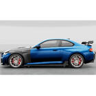 BMW 2 Serie G42 2021– Side skirt extensions V1 (voor G87, carbon) foto 3