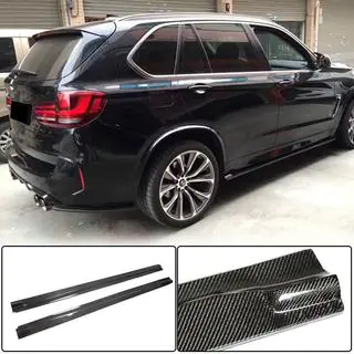 Sideskirt extensions (voor F86, carbon) foto 1