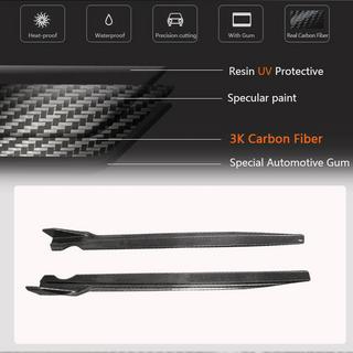 Sideskirts (2018-2022, Carbon) BMW X6 G06 2019–2027 foto 3