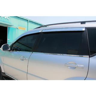 Buitenste raamlijstenset (4-delig, RVS) SsangYong Rexton I 2001–2017 foto 1