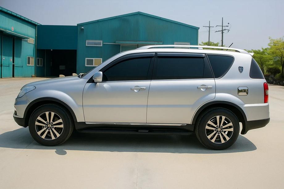 SsangYong Rexton I 2001–2017 Buitenste raamlijstenset (4-delig, RVS) OmsaLine - Italiaans roestvrij staal Foto 3